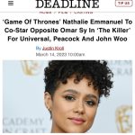 Nathalie Emmanuel Instagram - Some news 🤯 #johnwoo #whatismylife #letsgo