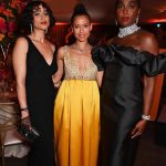Nathalie Emmanuel Instagram - Flawless at #Frieze with @Bulgari #latergram Jewellery @bulgari Styled in @givenchy by chercoulter Make up by @minnie_mua Hair by @nicola_harrowell