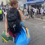 Nathalie Emmanuel Instagram - @nhcarnivalldn!! The best weekend of the year! Here are some highlights from Day 1… 🇩🇲🇱🇨 #nottinghillcarnival2023 #day1 #🇩🇲 #🇱🇨 #domilucian #caribbeanandproud #justiceforgrenfell 💚💚💚