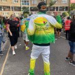 Nathalie Emmanuel Instagram - @nhcarnivalldn!! The best weekend of the year! Here are some highlights from Day 1… 🇩🇲🇱🇨 #nottinghillcarnival2023 #day1 #🇩🇲 #🇱🇨 #domilucian #caribbeanandproud #justiceforgrenfell 💚💚💚