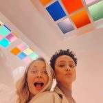 Nathalie Emmanuel Instagram - Afternoon tea with @misschloecharlotte before she heads back to LA 🥲 #ladieswholunch #spicegirlsreunited