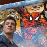 Nathan Fillion Instagram - This has been an inspiring day. #streetart