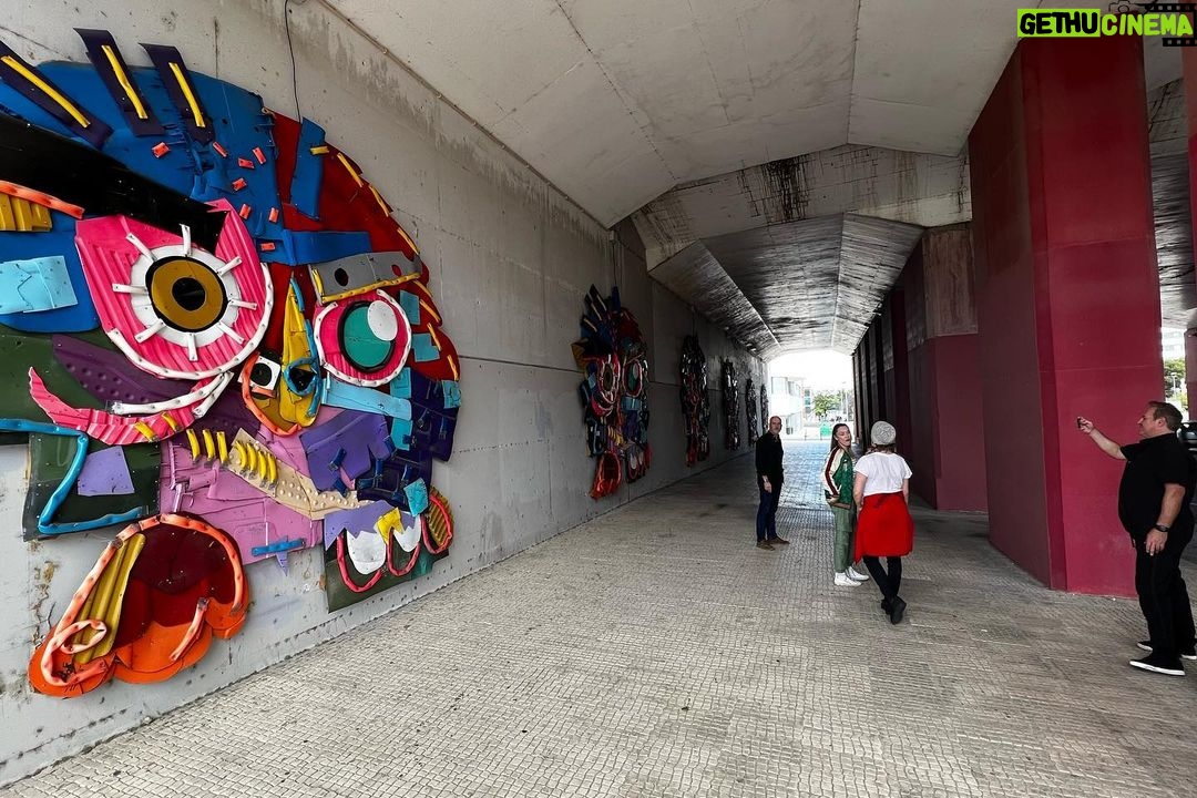 Nathan Fillion Instagram - This has been an inspiring day. #streetart