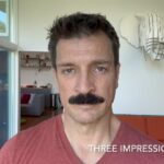 Nathan Fillion Instagram - One last round of mustache inspired impressions for you. Actually, these aren’t for you- they’re for me. But feel free to enjoy.