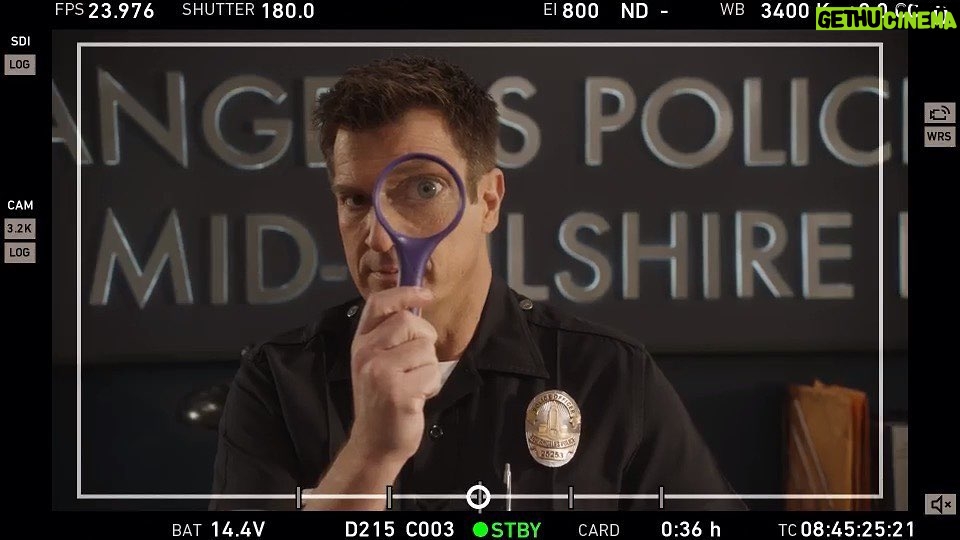 Nathan Fillion Instagram - What am i doing today? Just solving some crimes on #therookieabc, thanks for asking.