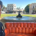 Nathan Fillion Instagram - If you ever visit the WB lot, you may get a chance to see the Friends couch. My review? Heavy on the couch, light on the friends.