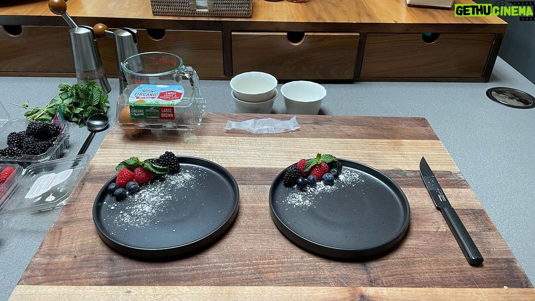 Nathan Fillion Instagram - Made some Dutch Baby Pancakes, took pictures of everything except the finished product. By the time I remembered, the finished product was finished.
