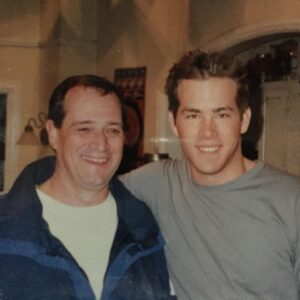 Nathan Fillion Instagram - This is my dad. Today is his 76th birthday. When I watch myself act, I’m almost always watching myself being him. My brother and I called him a little too early this morning to wish him a happy one and I asked him if his life was what he thought it would be by now. He said, “Yes, I just thought I’d still be sleeping.” This has always been his favorite picture of the two of us. You can sure see how much we look alike. Love you, Pop. Happy birthday.