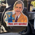 Nathan Fillion Instagram - This camera crew displays patches on their dolly. I felt they should be shared. Comment if you think you can tell which productions they are from.