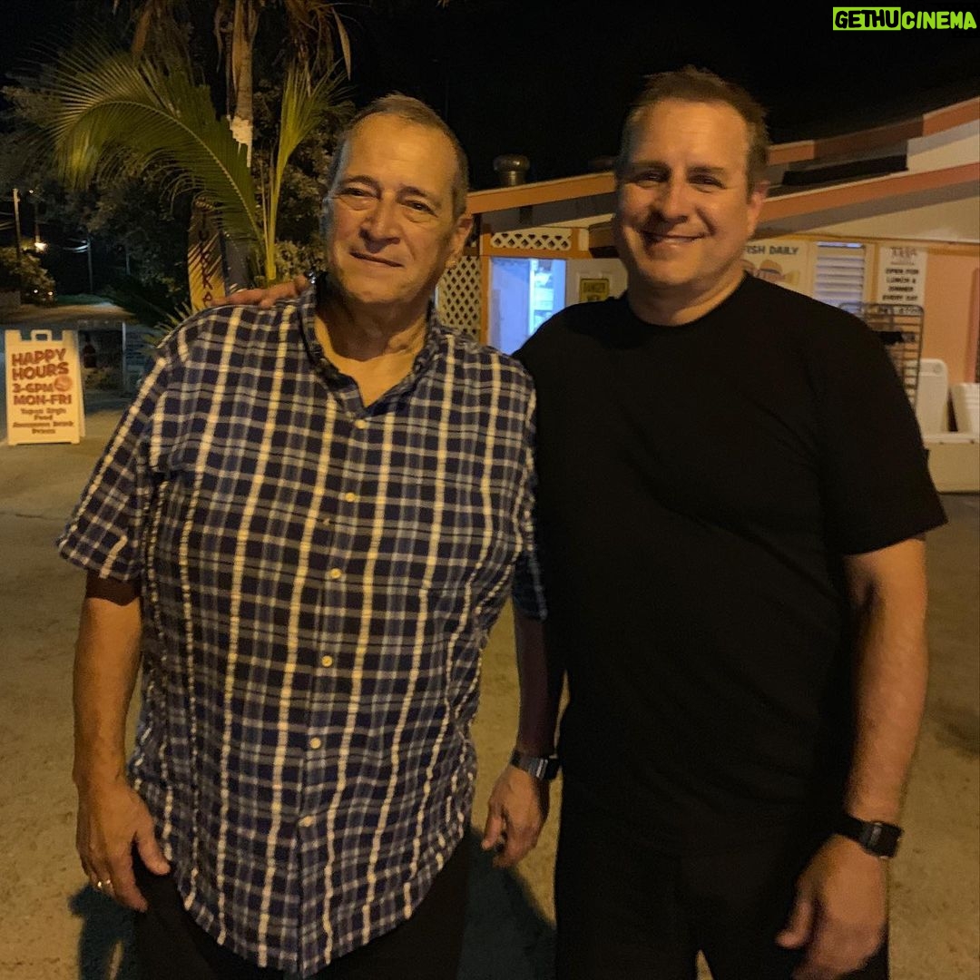Nathan Fillion Instagram - This is my dad and my brother. While I am the spitting image of my dad, my brother is a clone of my dad’s dad. Clearly, the blood runs strong through Fillion veins. We all act alike, we all laugh alike, and we all sound alike. We don’t choose our family, but if we could, I would choose them. Of all the influences in my life, these men have influenced me the most, and I couldn’t be more proud. Happy Father’s Day, you guys- and thanks for always being there for me.