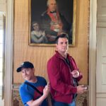 Nathan Fillion Instagram - Emulating the first ever photobomb. #portugal I found this tour to be fascinating and educational. I find my friends to be hilarious.