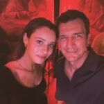 Nathan Fillion Instagram - Got a chance to visit with the very lovely and extremely talented @danielamelchior last night. She gently informed me that TDK doesn’t stand for The Dark Knight. #thesuicidesquad #ratcatcher2 #TDK
