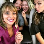 Nathan Kress Instagram - Had a blast hiding out in the back of a car, chatting with 3 of my favorite moms! (1 of which I happen to be married to) Check out the last episode of @momsincars to see me and @londonelisekress chat about parenting and play a fun game! Head over to their profile to watch the full episode and give em a follow!!