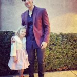 Nathan Kress Instagram - Daddy Daughter Dance leggo 💃🏼🕺🏻 on the way there, she goes “Dad, can we do Rock and Roll music?” We went with Black Sabbath and Led Zepellin. Man I love my kid ❤️
