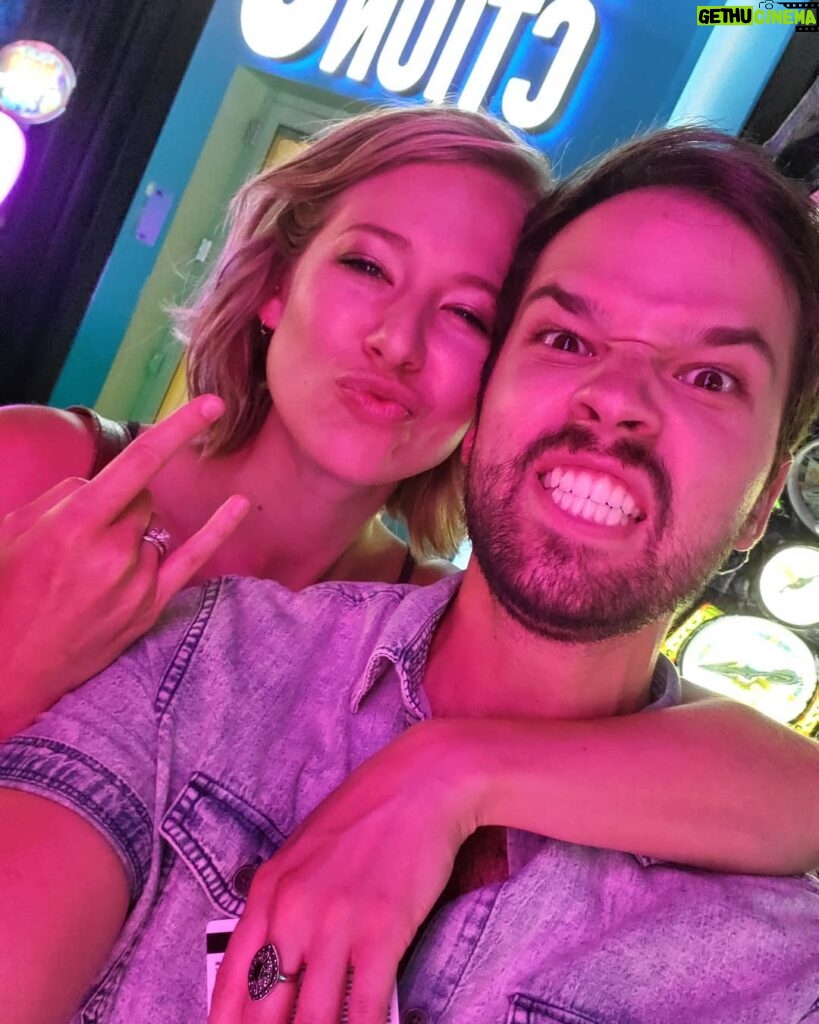 Nathan Kress Instagram - Look man, sometimes you just gotta quit adulting for a while and head to Dave & Busters. Although we traded our tickets for free appetizers instead of Nerds Rope this time, so that was still a pretty adult thing to do.