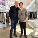 Nathan Kress Instagram - Sometimes life throws unexpected stuff your way. Sometimes it’s your dog dislocating your shoulder. Other times it’s getting a chance to shop with/get styled by Mr. John Varvatos himself (an incredibly lovely and easygoing person) at his LA @otd.nyc location. Personally I prefer the latter, but hey, gotta take the good with the bad 🤷‍♂️