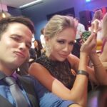 Nathan Kress Instagram - SO much fun at last weekend's charity poker tournament, benefitting the amazing work that @towercancerresearch and @cancerfreegen are doing! We were garbage poker players, as per usual, but hey! It was for a good cause 😆 and we were greatly improved over our last attempt, so we're getting there! Also side note, HOLY MOLY my wife is such a smoke show 🔥🔥🔥🔥🔥 #cfgpoker