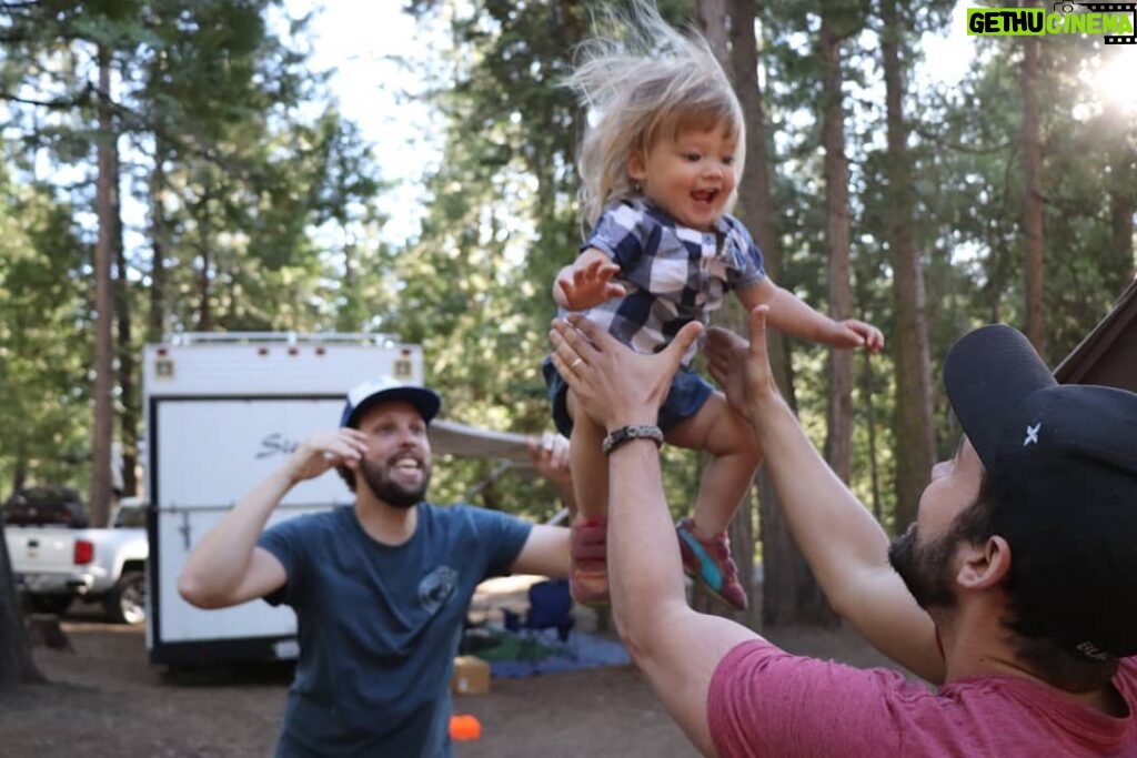 Nathan Kress Instagram - Wanna make this baby happy? Just add some rocks, some dirt, throw her around in the air for a while, and maaaaaaybe throw the famous "Uncle Kevin Sprint" into the mix. Poof, happy baby ❤