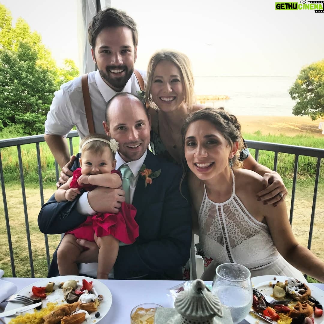 Nathan Kress Instagram - My brother got married this past weekend, and I'm feelin' some kinda way about it! Andrew and Alex, you guys are the most amazing example of patience, persistence, and faithfulness-- and the world needs more of that right now. May God continue to use you, and your story, as you venture out as a married couple. Andrew, it was an honor to serve as your co-best man, and stand alongside you as you vowed yourself to the love of your life. Alex, we are so lucky to have you in our family! In addition to being an amazing wife, daughter, sister, and aunt, you are also a wonderful human being, and we love you so much. Congrats you two!! #everykressbeginswitha Chesapeake Bay Foundation