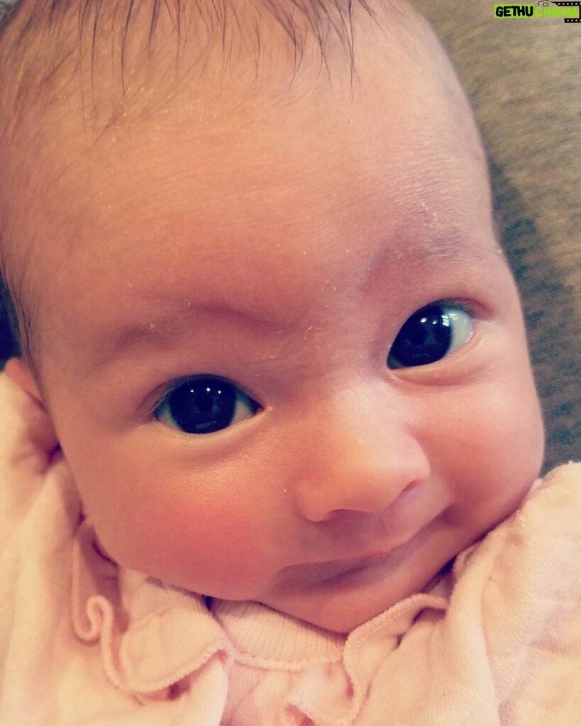 Nathan Kress Instagram - Oh my goodness you guys this baby I can't handle it. #babysfirstsmirk