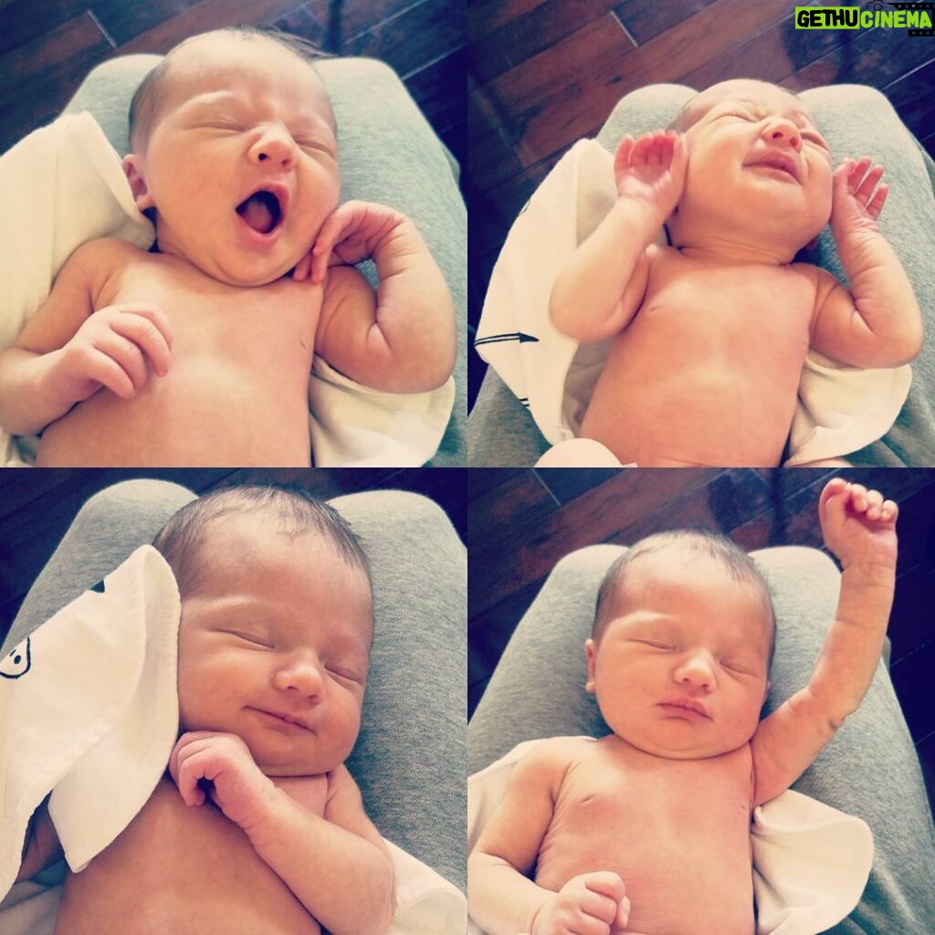 Nathan Kress Instagram - The many faces of Rosie. (These happened in about a 20 second period) Sorry in advance. I'm most likely gonna be the guy who posts pictures of his baby, ad nauseam.
