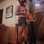 Nathan Kress Instagram - One quick Google image search to confirm that no one has tried to pull off Sexy Bob Ross for Halloween yet, and away we go... I'm also now 50% of the way there for Tobias Fünke next year, so it's a double-whammy for me.