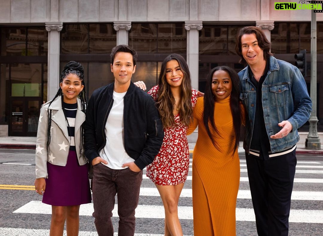 Nathan Kress Instagram - Don’t mind us walking into your living rooms for season 2 TOMORROW on @paramountplus!!!!