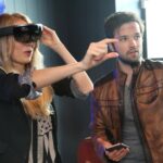 Nathan Kress Instagram - The result of 2 parents getting 2 hours to get TURNT on a Wednesday. We wild. Got the Hololens forehead mark to prove it ✌ thanks for the getaway, @microsoft! #surfaceinhollywood