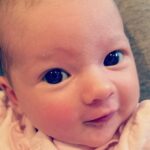 Nathan Kress Instagram - Oh my goodness you guys this baby I can't handle it. #babysfirstsmirk