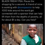 Nathan Kress Instagram - This holiday season, I’d be so appreciative if you’d consider joining with me (and this awesome organization) to fundamentally change the lives of some of the worlds’ most deserving children. Help us reach our goal of 1000 kids! Sign up at compassion.org/rusty