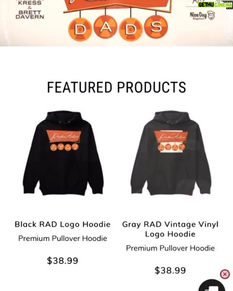 Nathan Kress Instagram - Oh hey there, @radioactivedads MERCH!!!! Check out the link in my bio to get your hands on some serious swag!! Apparel for all ages, drinkware, stickers, you name it. I just put my order in today 🙌🙌🙌