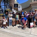 Nathan Kress Instagram – We’re out here, we’re sweaty, and we are HOPPIN’ MAD. (Don’t let the smiles fool you)
Proud to stand with my Union family and WGA brothers and sisters.
#SAGAFTRAstrike Paramount Studios