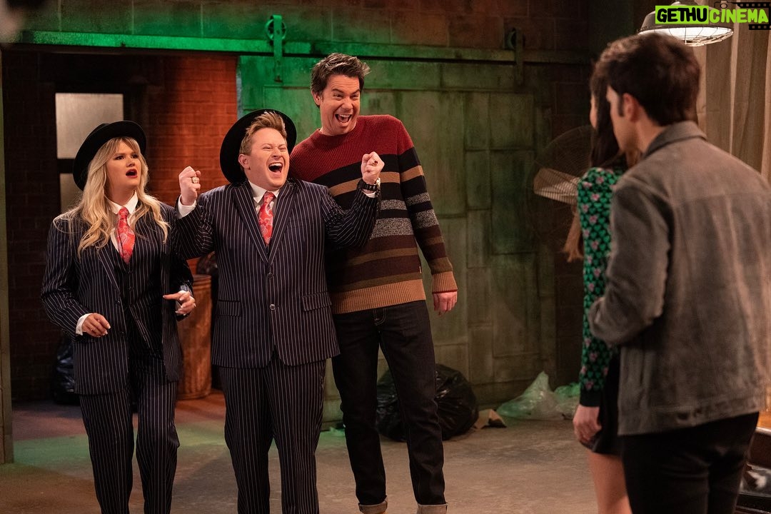 Nathan Kress Instagram - I briefly emerge from a mountain of diapers and bottles to remind you that if you haven't been watching #iCarly for the last 2 weeks, you've missed a lot of familiar faces!! Nevel, Prunella, Ripoff Rodney, Shane, Magic Malika, The Training Bros... it's a doggone buffet of folks. Proud to say that I also happened to direct one of these, which is always a huge honor and privilege to work on the other side of the camera with my team 🫶