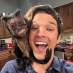 Nathan Kress Instagram - Just on set w/ my best friend lol we r so silly Los Angeles, California