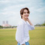 Natouch Siripongthon Instagram - blue sky smiling at me 😊 #fluke_natouch