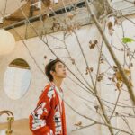 Natouch Siripongthon Instagram - Obsessed with autumn colours 🍂 #fluke_natouch