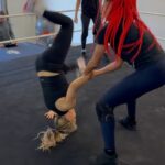 Nattie Katherine Neidhart-Wilson Instagram - Had such a great wrestling week!!! Thanks to these awesome ladies for working with me and helping me improve my game 💥 Appreciate you!!! 🤼‍♀️ 🥹🙏 @briana_brandy @zoeystarkwwe @kelseyhheather