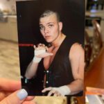 Nattie Katherine Neidhart-Wilson Instagram - Loyalty above all else. @tjwilson711… it’s been such a wild ride. Best is yet to come! 💌 The video on the 3rd slide is the first wrestling move I ever learned, “A Dragonrana” … I gave TJ about ten black eyes learning this move, but he never let me fall and for that I was always grateful🤣