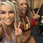 Nattie Katherine Neidhart-Wilson Instagram - BTS! 🩶 #Rumble
