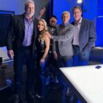 Nattie Katherine Neidhart-Wilson Instagram - Had such a fun two days filming something very cool! Loved working with an all star cast. @johnbradshawlayfield @realkevinnash @americannightmarecody @truekofi @realxpac @fluffyguy! And thank you to Ben Hauser for being an absolute pro in what you do! (Ben needs a Guinness World Record for the amount of Emmys he’s won for the incredible work he’s done) @wwe