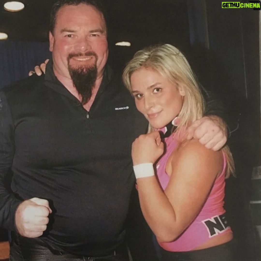 Nattie Katherine Neidhart-Wilson Instagram - We get it from our daddy’s…. 😜 Such an awesome practice tonight in @thedungeon2.0 with @supersuperdave and @brogan_finlay. Absolute Workhorses! I always love training with people who inspire me to be my best. No shortcuts. Just hard work. #grateful #inspired