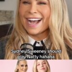 Nattie Katherine Neidhart-Wilson Instagram - SYDNEY SWEENEY AS NATTY!! WWE SUPERSTAR NATALYA speaks on who she would want to play her! #wwe Los Angeles, California