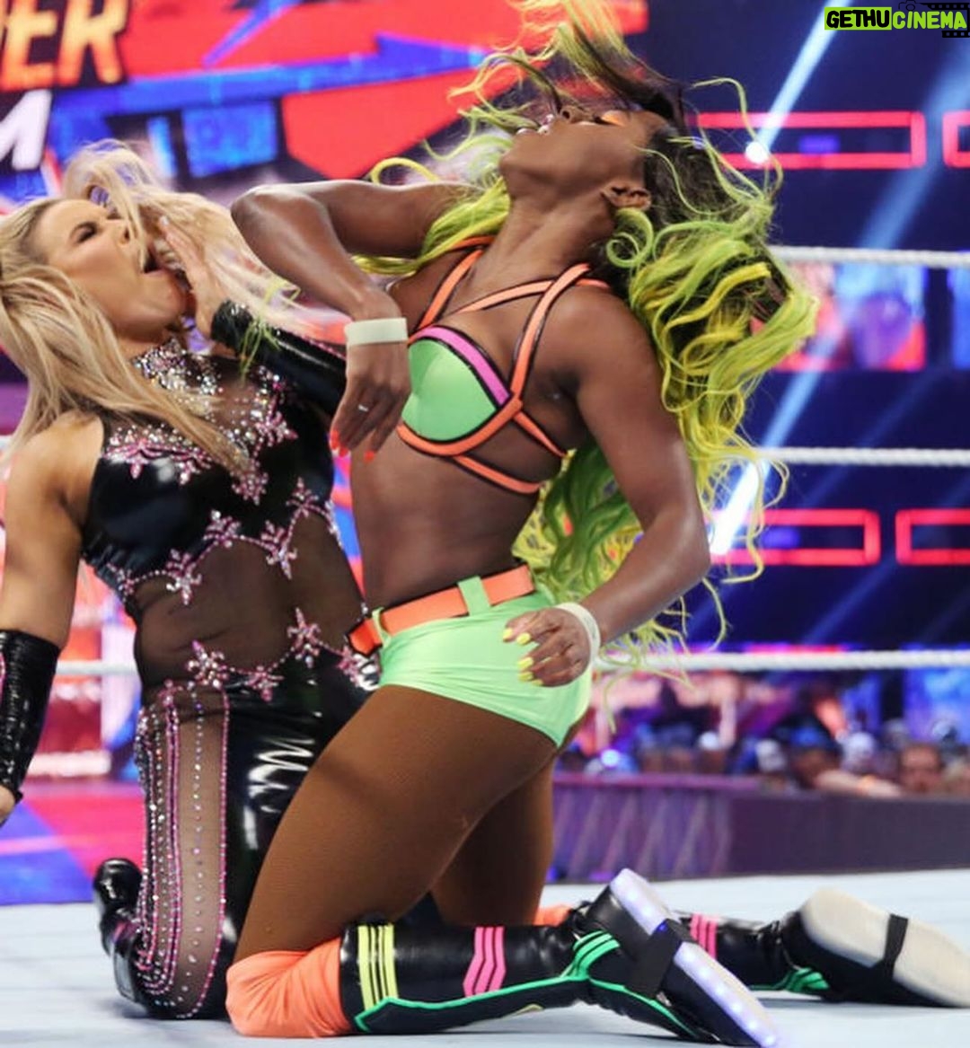 Nattie Katherine Neidhart-Wilson Instagram - I love all of our memories together. Too many to put in a post. From wrestling around the world, mayhem on Totlw Divas, to “pushing through for that five-hundy,” I’m really grateful for them all. Happy birthday @trinity_fatu 💚