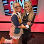 Nattie Katherine Neidhart-Wilson Instagram - Can’t wait for you to see our interview today on @wwethebump. We had a powerful conversation about so many topics but esp women’s wrestling. And what inspires us to continue to want more. Very proud of these women I’m standing with and all the women wrestlers out there across the globe who keep fighting for more! 🩵 Tune in today at 1PM est @peacock @wwe @qosbaszler @yaonlylivvonce @jackieredmond