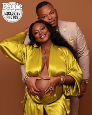 Naturi Naughton Instagram - COMING SOON!🔥 #BabyLewis #spring2023 I can’t wait to do this with you husband @twolewis_ ❤️ #LewisLegacy @people Thx4 exclusive article LINK IN BIO 
📸: @islandboiphotography 
Creative Director/Hair: @touched_by_tiff 
Makeup: @camaraaunique
Stylist: @iamhdiddy
Designer 4my look:@priddnewyork
My assistant: @ms_shelly