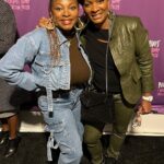 Naturi Naughton Instagram - Oh how I love the theater!Hubby& I had so much fun seeing @purliebway 🙌🏾it was Amazing & surprisingly Hilarious! I laughed, I cried, I left inspired! And it was so good seeing my people @leslieodomjr @vanessabellcalloway @karaakter light up the stage! 🔥 Beautiful cast, beautiful story & beautiful directing by @iamkennyleon GO SEE #PURLIEVictorious y’all! #Broadway #OurStories 💜 New York, New York