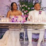 Naturi Naughton Instagram - 💜I will NEVER forget this day! 4/2/22💜 HAPPY 1st ANNIVERSARY Husband #TwoLewis 😘 We had the most LIT 🔥 Wedding…it was Soo US & We are having the most beautiful marriage & now soon come #BabyLewis 🎉🤰🏾There’s so much to be grateful for! God I thank you for the gift of #TrueLove & for the opportunity to marry my BEST FRIEND! 📸 @stanlophotography Gorg Wedding planning by @ellybevents Still not over my dresses! Thx @vaingloriousbrides #SpringWedding #BlackLove #1Year #InfinityAndBeyond #HappyAnniversary #family #LewisLegacy 🙌🏾💜 New York, New York