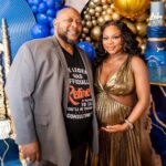 Naturi Naughton Instagram - Had 2 have 2 baby showers for #LittleTwo 😛🥳We appreciate all the love from our #Atlanta Fam! Thanks @ellybevents for planning the most beautiful baby shower 4 us!💙 💛 🎈: @thewhatspoppinballoondecor Thx2 my glam: 💄@camaraaunique 💇🏾‍♀️: @joshandhair Styled by: @iamhdiddy 👗: @macduggal Jewelry @trufacebygrace 📸1-7: @inijephotography 📸 8-10: @fosterlew #TheCountdown ⏰ Can’t wait to meet my baby boy! 💙🥳 I can’t wait to do this with you Husband! #TwoLewis #BabyLewis Coming soon! 🤰🏾 Atlanta, Georgia