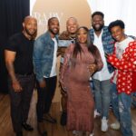 Naturi Naughton Instagram - OK, I Finally recovered from my NY #BabyShower🤰🏾🤎 Soo much love & Soo much fun!Thank you @taviamd for planning & bringing it all together!🙏🏾To my assistant @ms_shelly 4 always executing! 🔥 Thx @essence for the beautiful article (LINK IN BIO)🙏🏾 @adriennebailon Talk about #FullCircle moment🤯So wonderful having you there! #EverAndZuri #NewGroupAlert 🤣❤️ To all my fam& friends who came&celebrated me & my hubby #TwoLewis, we appreciate and love you all! #BabyLewis #LilTwo Beautiful 📸: @fosterlew Styled by @iamhdiddy 💇🏾‍♀️ @hairenomicsonhair 💄 @makeupbynani 👗@aquamaia_ny 💎@trufacebygrace 👠 @sam_edelman The Pink Moon
