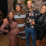 Naturi Naughton Instagram - OK, I Finally recovered from my NY #BabyShower🤰🏾🤎 Soo much love & Soo much fun!Thank you @taviamd for planning & bringing it all together!🙏🏾To my assistant @ms_shelly 4 always executing! 🔥 Thx @essence for the beautiful article (LINK IN BIO)🙏🏾 @adriennebailon Talk about #FullCircle moment🤯So wonderful having you there! #EverAndZuri #NewGroupAlert 🤣❤️ To all my fam& friends who came&celebrated me & my hubby #TwoLewis, we appreciate and love you all! #BabyLewis #LilTwo Beautiful 📸: @fosterlew Styled by @iamhdiddy 💇🏾‍♀️ @hairenomicsonhair 💄 @makeupbynani 👗@aquamaia_ny 💎@trufacebygrace 👠 @sam_edelman The Pink Moon